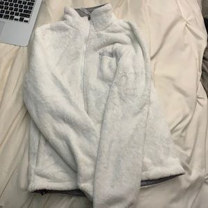 Women’s white north face jacket